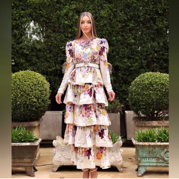 ZIMMERMANN Prima Tiered Dress - Picture 11 of 16